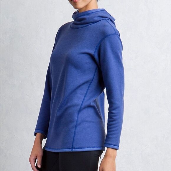 EXOFFICIO WOMEN REVERSIBLE HOODIE, BLUE (B) - Picture 2 of 4